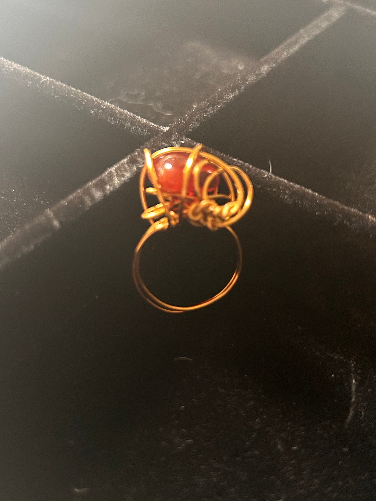 Handmade Wired Wrapped Ring