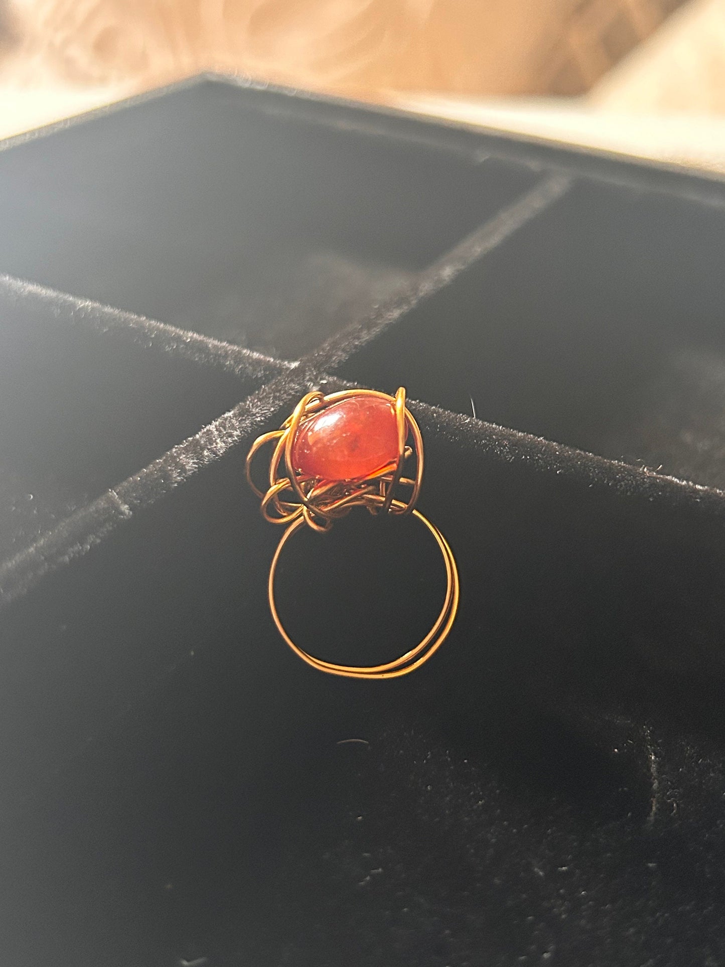 Handmade Wired Wrapped Ring